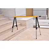 Trendline Arbeitsbock Metall 99 x 12 cm orange