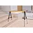 Trendline Arbeitsbock Metall 99 x 12 cm orange