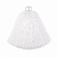 Funny Fashion Kostüm Cheerleader Pompon mit Ringgriff, Farbwahl weiß