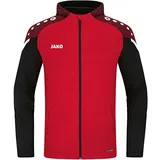 Jako Kapuzenjacke Performance Rot/Schwarz, M