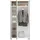 VOSS MÖBEL Salea Dielenschrank 89x193x37 weiß
