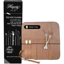 Hagerty Bestecktasche für Silber & Versilbertes 43,5 x 43 cm Silber