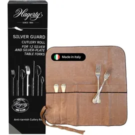 Hagerty Bestecktasche für Silber & Versilbertes 43,5 x 43 cm Silber