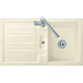 Villeroy & Boch Flavia 50 graphit + Handbetätigung + Lochbohrungen