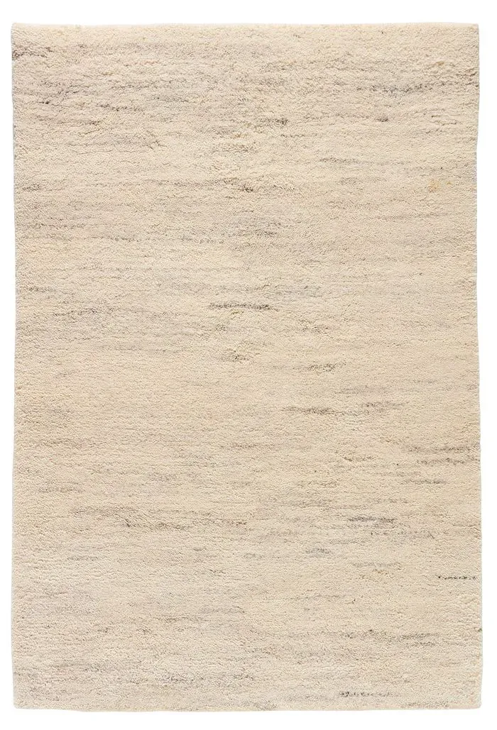 Natur Pur Berber Teppich Marok T 90 x 160 cm Schurwolle Beige