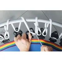 Heymans Trimilin Trampolin Superswing Vario Plus 120 cm Schwarz