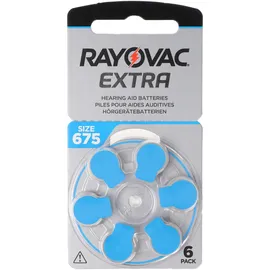 Rayovac Hörgerätebatterie 675 6 St.