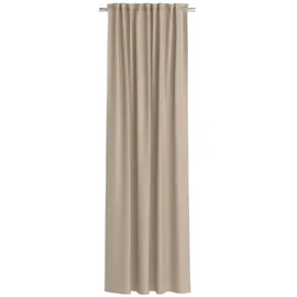 Neutex for you! Ösenschal Intense 146 x 245 cm Polyester Beige Leinen