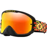 OAKLEY o frame 2.0 Pro MX troy lee series Crossbrille - Schwarz/Rot/Gelb Gelb/Orange-Verspiegelt