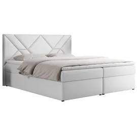 mks möbel Neomi 180 x 200 cm H3 Weiß