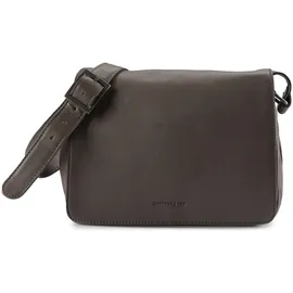 Harbour 2nd Just Pure Umhängetasche Leder Grey