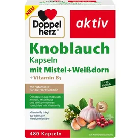 Queisser Doppelherz Knoblauch Mistel + Weißdorn + Vitamin B1