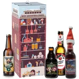 Kalea | Bier-Adventskalender | Edition Brauturm | Bestückung 2024| deutsche Bier-Spezialitäten | 24 x 0,33 l Flaschen | Geschenk zur Vorweihnachtszeit