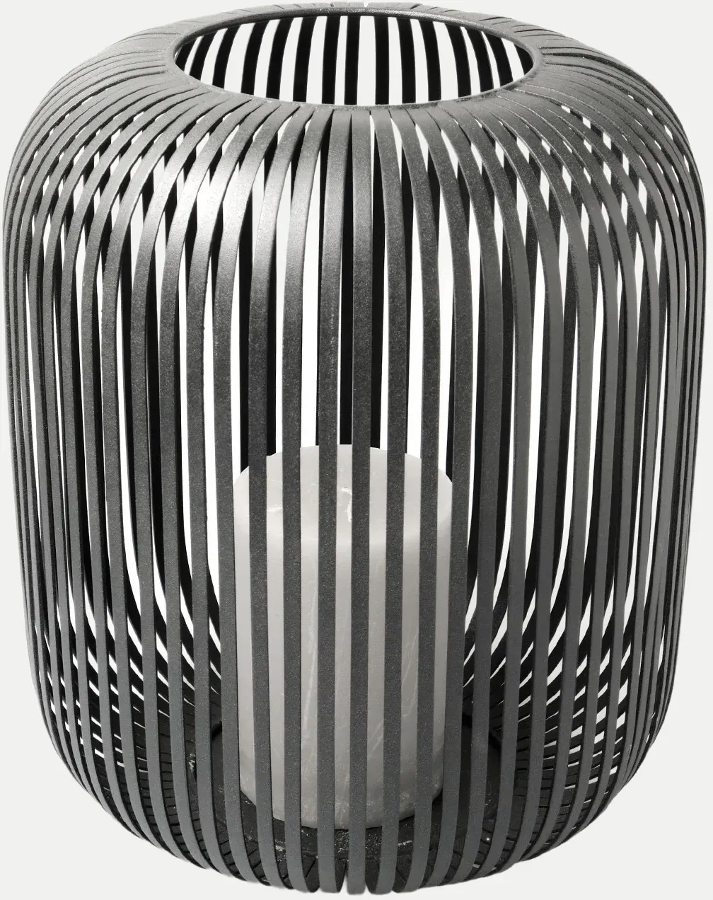 Lig Laterne Medium Silber