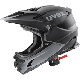 Uvex hlmt 10 bike, black-grey matt 54-56