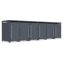 Westmann Mülltonnenbox 80 x 116 cm grau