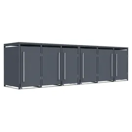 Westmann Mülltonnenbox 80 x 116 cm grau