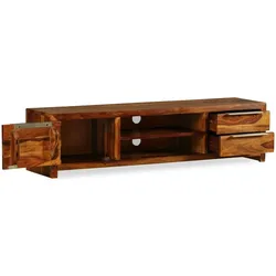 vidaXL TV-Schrank Massivholz Palisander 120x30x30 cm