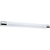 Paulmann LED Spiegelleuchte Orgon IP44 3000K 835lm 230V 10,5W 700mm Chrom/Weiß mit Steckdose