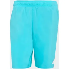 adidas Badeshorts, 8 Zoll, - Lucid Cyan / White - L