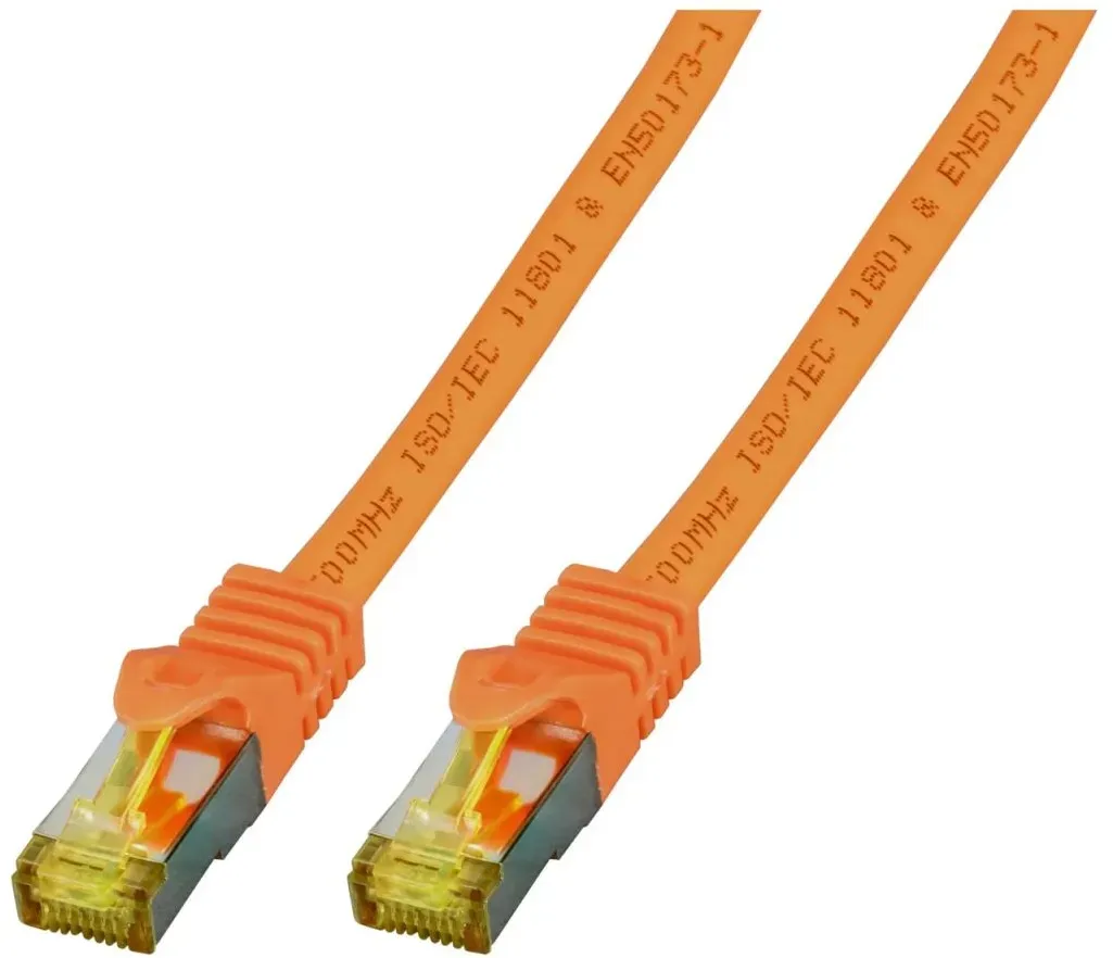 EFB Elektronik MK7001.1,5O Netzwerkkabel Orange 1,5 m Cat6a S/FTP (S-STP)