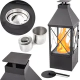 OEM Freistehender Biokamin Terrassenkamin Laterne Deko für Bioethanol