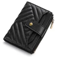 FALAN MULE Geldbeutel Damen Klein, Geldbörse Damen mit RFID Blockierung, Portemonnaie Damen Mini mit Zipper Münzfach, Kleine Brieftasche Geldbörse, Portmonee Damen Klein
