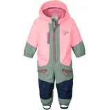 KILLTEC Overall "FIOS 21 MNS ONPC", Mädchen, Gr. 110/116, Normalgrößen, pink (hellpink), Obermaterial: 100% Polyester.Futter: 100% Polyester, FIRST INSTINCT BY KILLTEC, Overalls Overall, Wind- und wasserdichter Overall mit reflektierenden Elementen