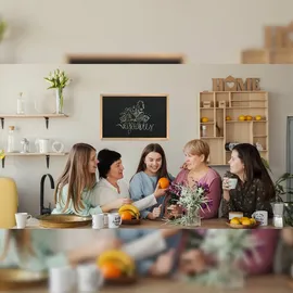 ALLboards Schwarze Kreidetafel 60×40 cm, ECO-Holzrahmen