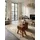 KADIMA DESIGN Sitzhocker Echtleder 40 x 48 x 27 cm Braun