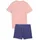 Puma Essentials No.1 Logo T-Shirt & Shorts Set Pink 176
