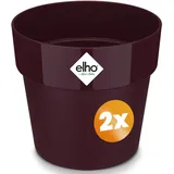 Gardebruk Blumentopf 2er-Set Maulbeere 18x17cm 2,9L