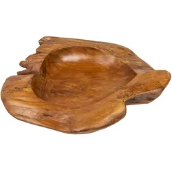 riess-ambiente Schale NATURE ROOT - natur Teakholz Wurzelholz Massivholz
