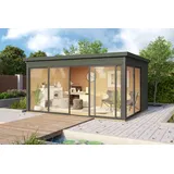 Lasita Maja Gartenhaus 4,37 x 3,41 m Grün