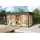 Lasita Maja Gartenhaus 4,37 x 3,41 m Grün