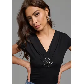 MELROSE T-Shirt Schwarz 46