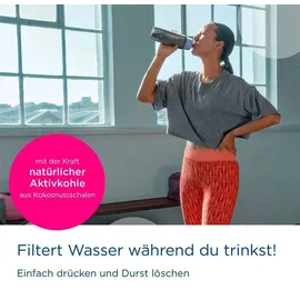 Brita Active dunkelblau + 2 MicroDisc