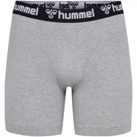 hummel Hmlboxers Boxershorts grau L 2er Pack