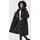 Marikoo Winterjacke "Ayumii", Damen, Gr. S, schwarz, Obermaterial: 100% Polyester; Futter: 100% Polyester; Wattierung: 100% Polyester; Ärmelfutter: 100% Polyester, Jacken, mit hohem Stehkragen