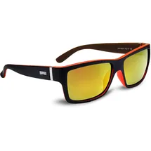 Rapala Rapala, Moderne, Urbane, polarisierte Sonnenbrille UVG-287A, gelbe Gläser, schwarzer und roter Rahmen, Angelausrüstung, UV-Schutz, optimaler Komfort