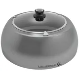 Lotusgrill Grillhaube mit Glas Edelstahl XL