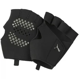 Puma Essential Premium Grip Trainingshandschuh, Schwarz, schwarzes, L