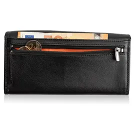 Josephine Osthoff Handtaschen-Manufaktur Josephine Osthoff Geldbörse Damen Portemonnaie schwarz