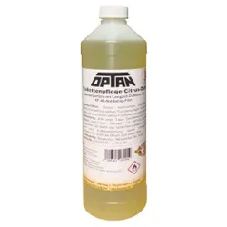 OPTAN Toilettenpflege, Citrusduft, Sanitärparfüm mit Langzeit-Duftnote, 1 Liter - Flasche