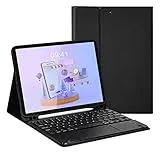 LAMA [Layout UK] iPad-Tastaturhülle mit Touchpad, kabellose Tastaturhülle für 27,7 und 27,9 cm (11 Zoll) iPad (iPad Air 5. / 4. und iPad Pro 2022/2021/2020/2018), Hülle mit kabelloser Tastatur