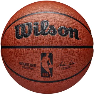 Wilson NBA Authentic Series Indoor-Outdoor Ball WZ2016501XB, Unisex basketballs, Orange, 7 EU