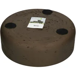Ethan Dekoschale Größe: L Dunkelbraun Ø 35 cm - P3040-S1-37