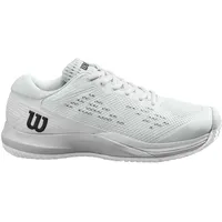 Wilson Damen Rush Pro Ace Tennis Shoe, White/White/Black, 41 1/3 EU