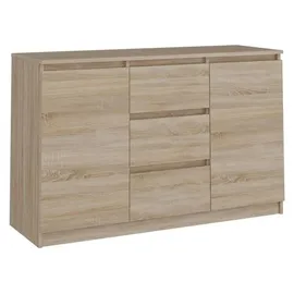 Top e shop Schubladenkommode 120 x 75 x 40 cm Braun
