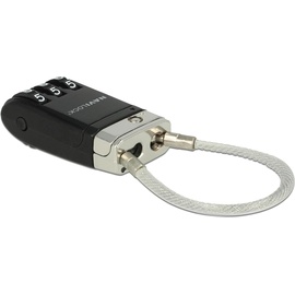 Navilock USB Lock Kabelschloss Schwarz